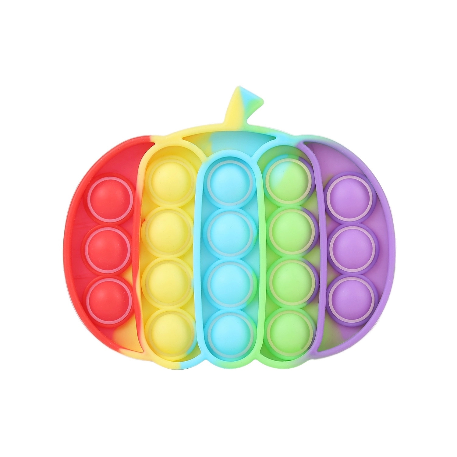 HalloweenPush Pop Bubble Fidget Luminous Sensory Squishy Toy 4
