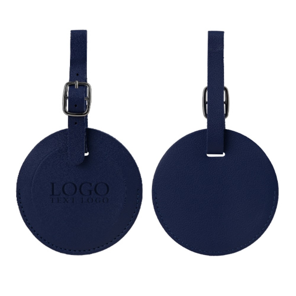 Round Flap Luggage Tags With Logo 15