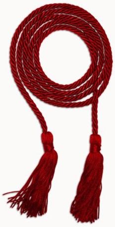 Red Graduation Honor Cord 2