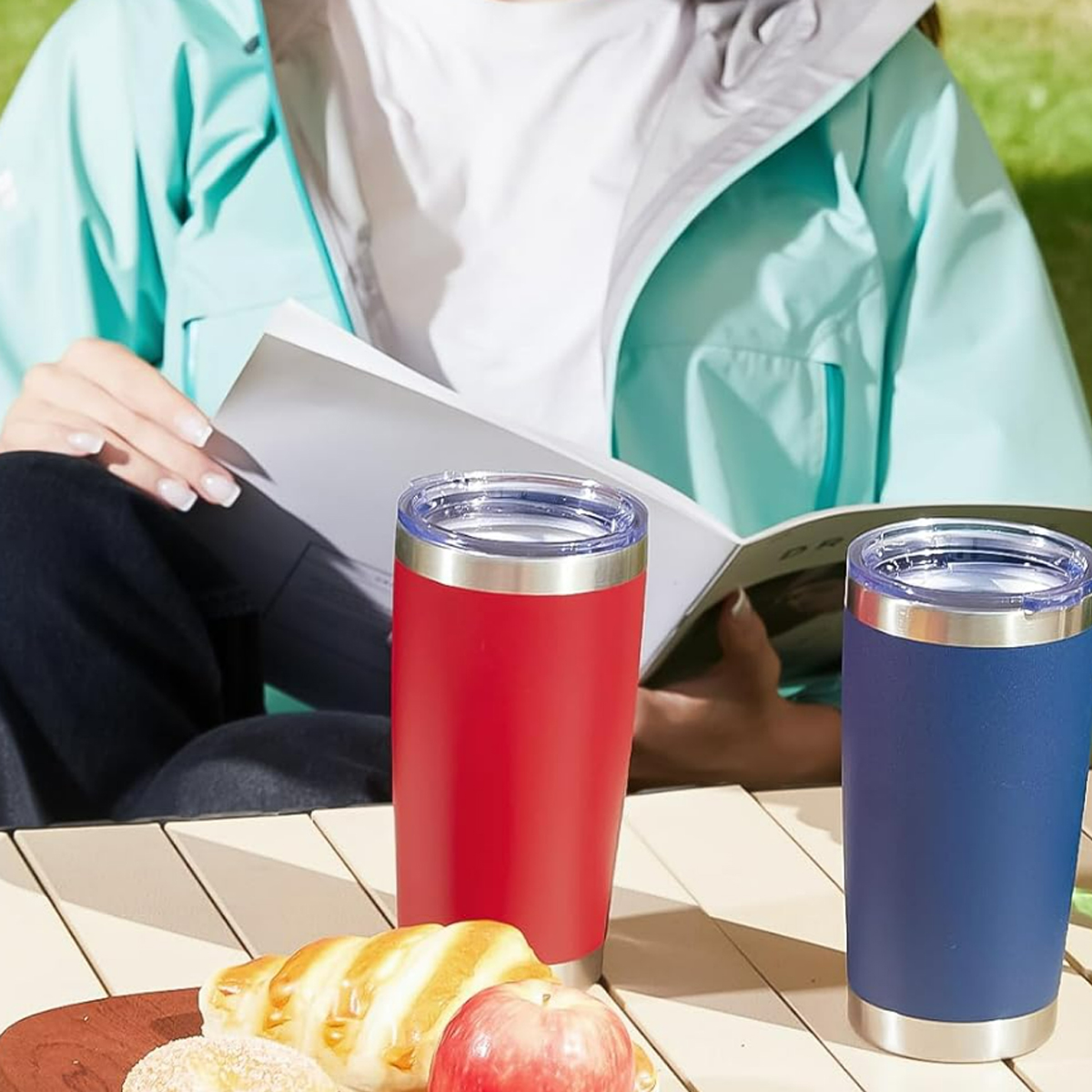 20oz Stainless Steel Car Tumbler 2