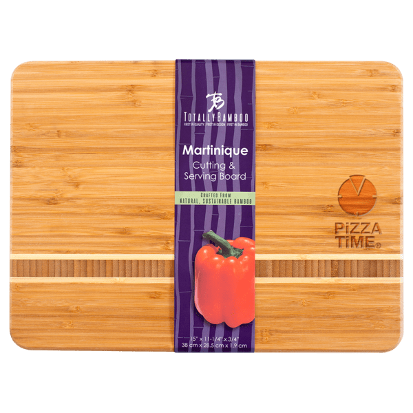 Martinique Bamboo Serving & Cutting Board 15" x 11" 6