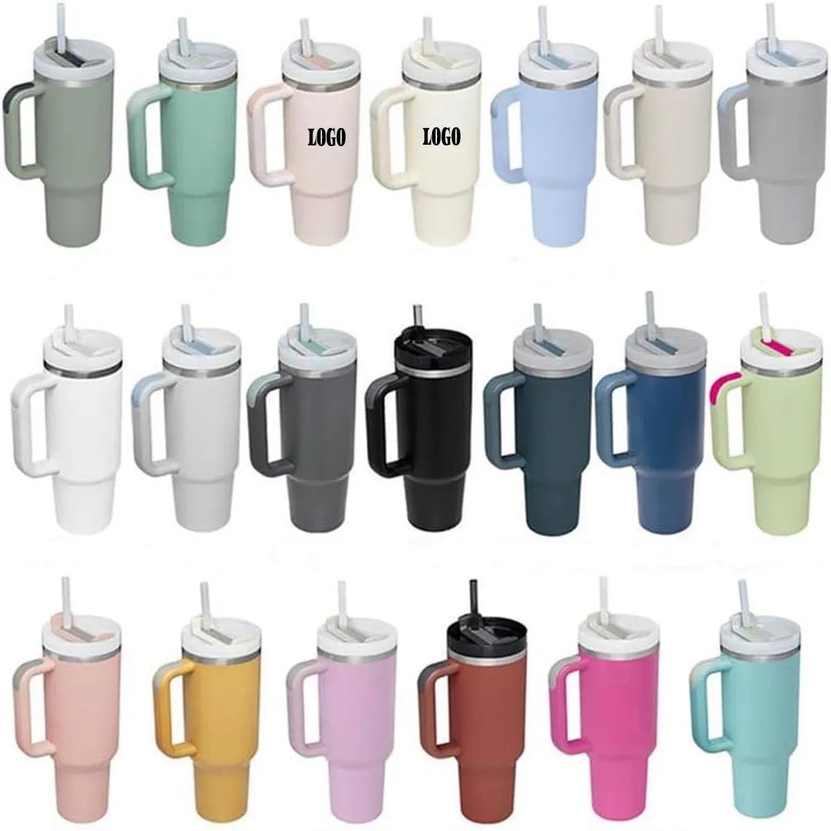 Fashion Classic 40 Oz Tumbler with Lid and Straw 4