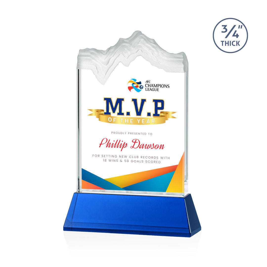 Kilimanjaro VividPrint™ Award on Newhaven - Blue 11