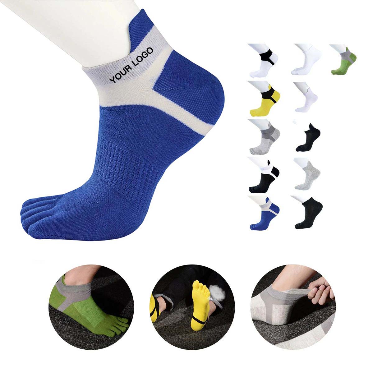 Elastic Sports Socks with Strong Arch Support 15
