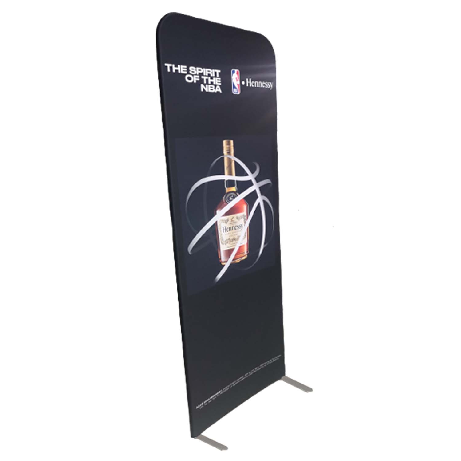 48Hr Quick Ship -3'W x 96"H EuroFit Tension Fabric Banner Display Kit, Graphics Double Sided 5