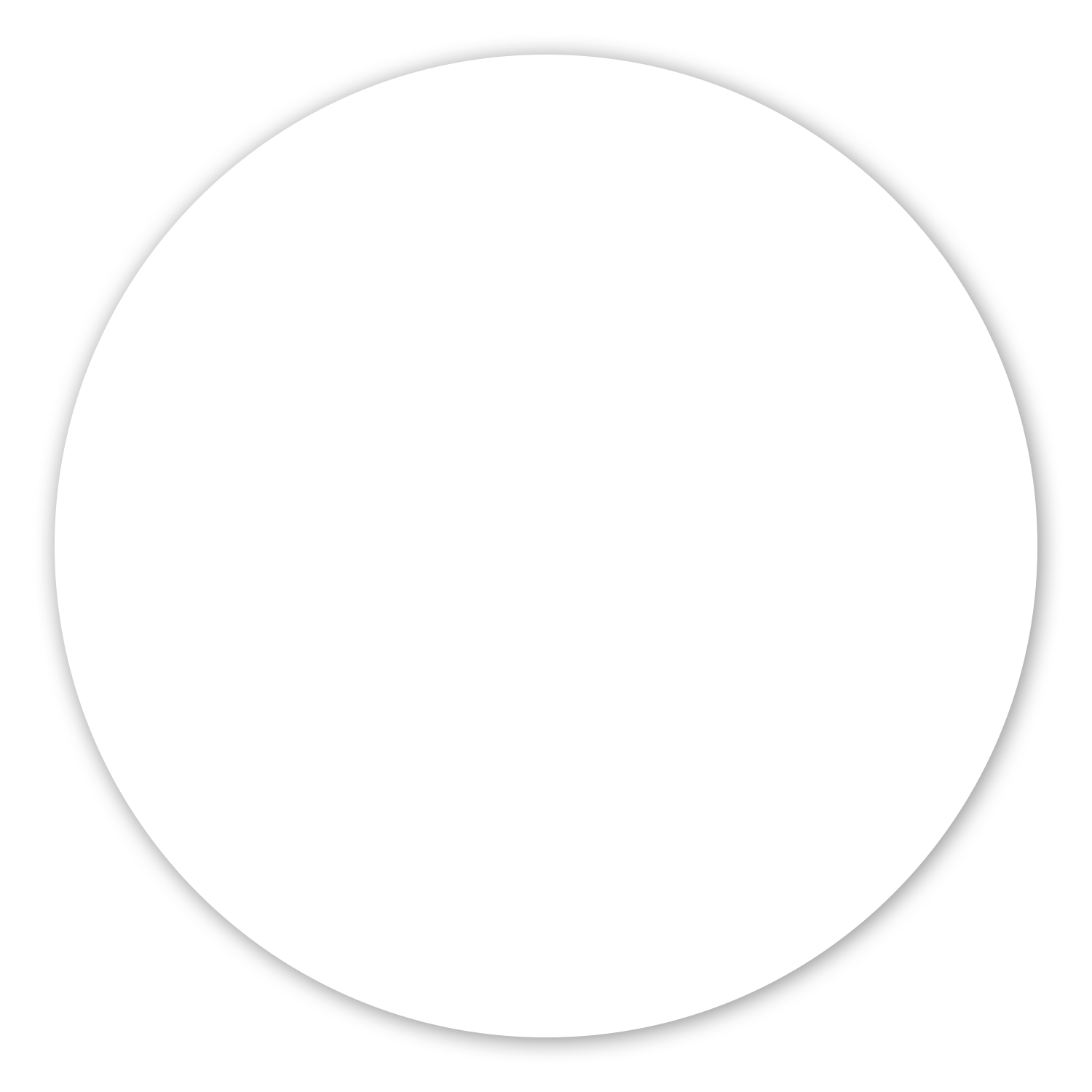 2.5 In Circle Removable Label 2
