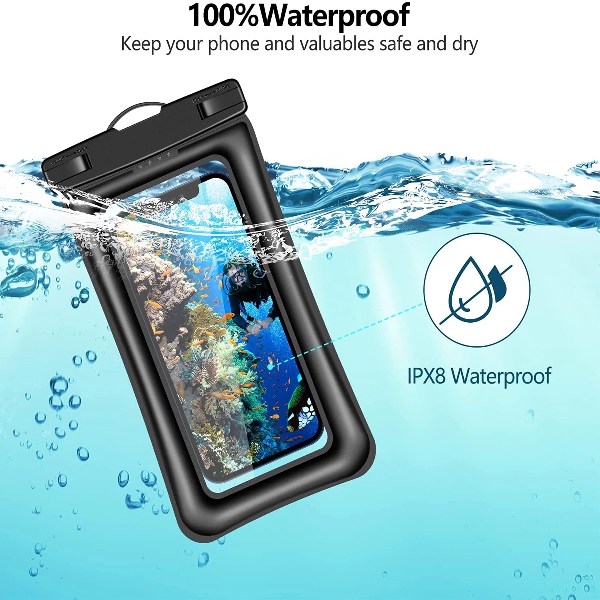 Floating Universal Waterproof Phone Pouch 4