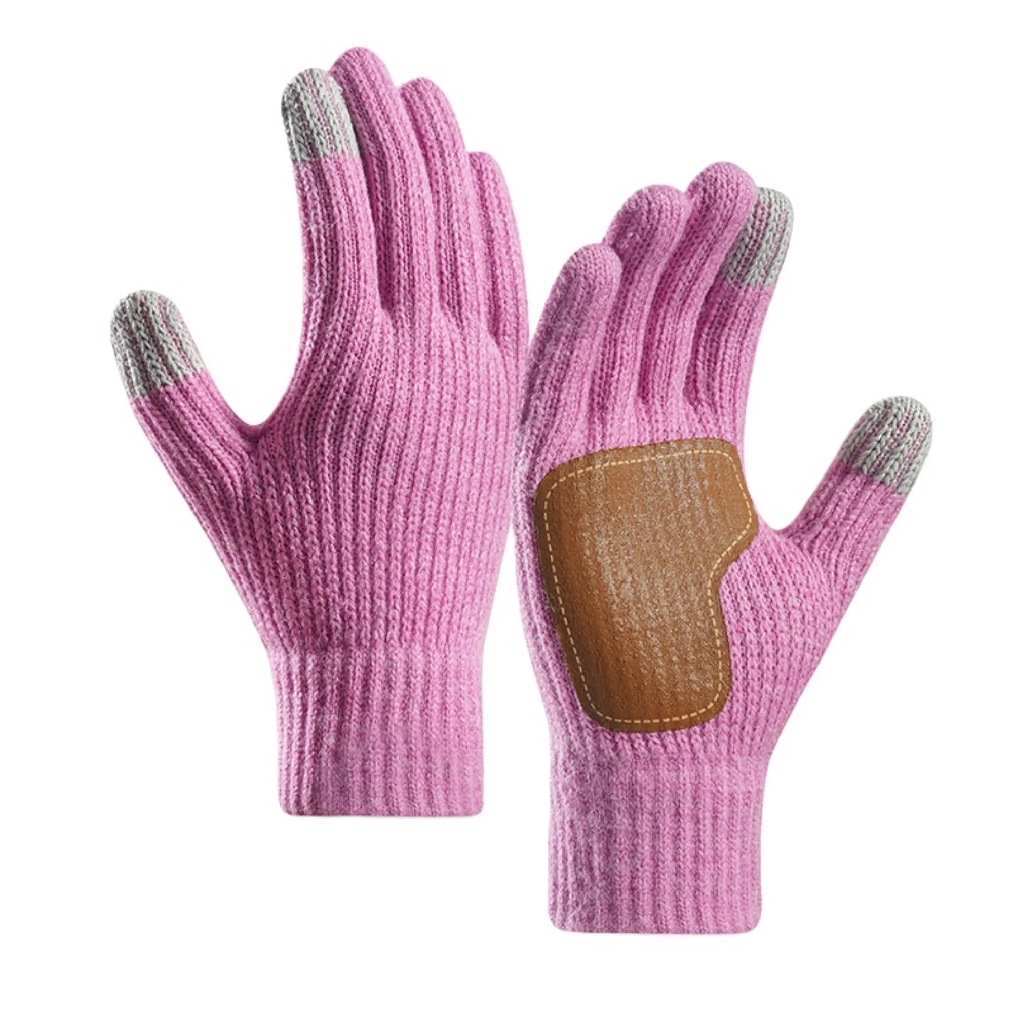 Touchscreen Knit Winter Gloves Grip 12