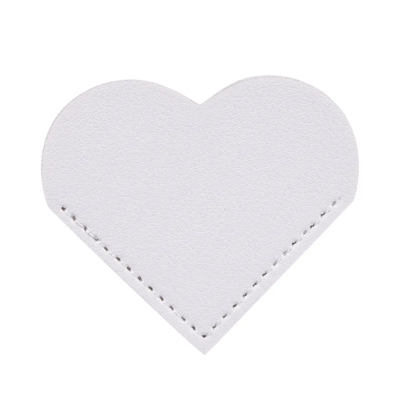 PU Leather Bookmark Heart Shaped 4