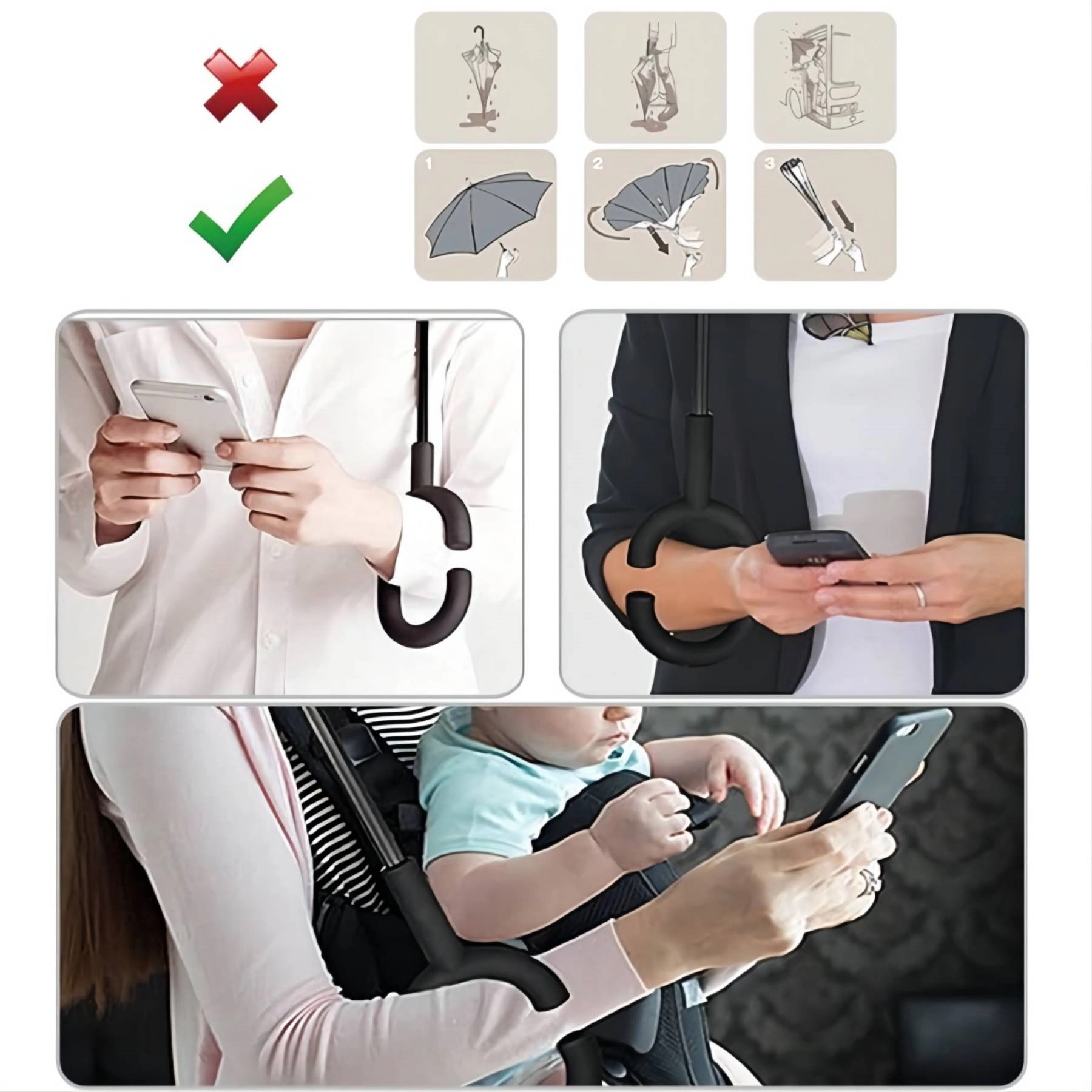 C-Handle Reverse Umbrella 2