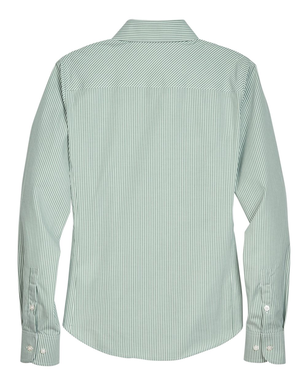 Women's Crown Collection® Banker Stripe Woven Dress Shirt - D645W 14