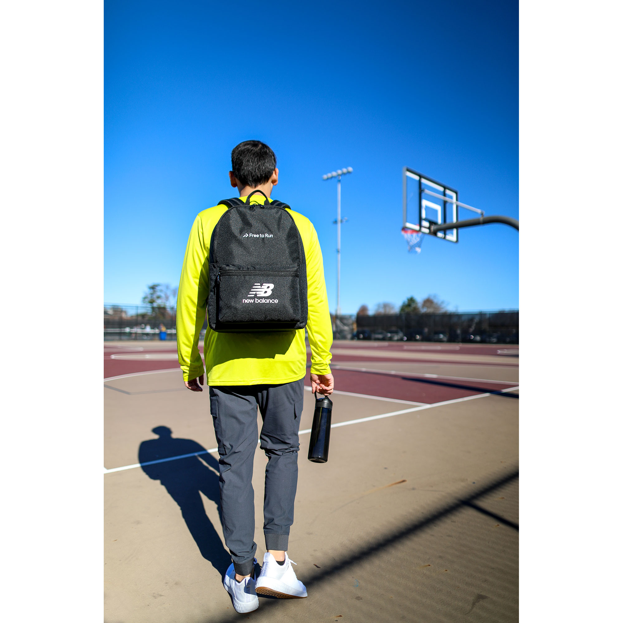 New Balance® Logo Round Backpack 7
