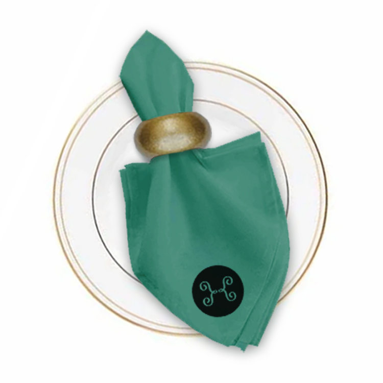17 in. x 17 in. PolyPoplin™ Napkin (Thermal Transfer) 2