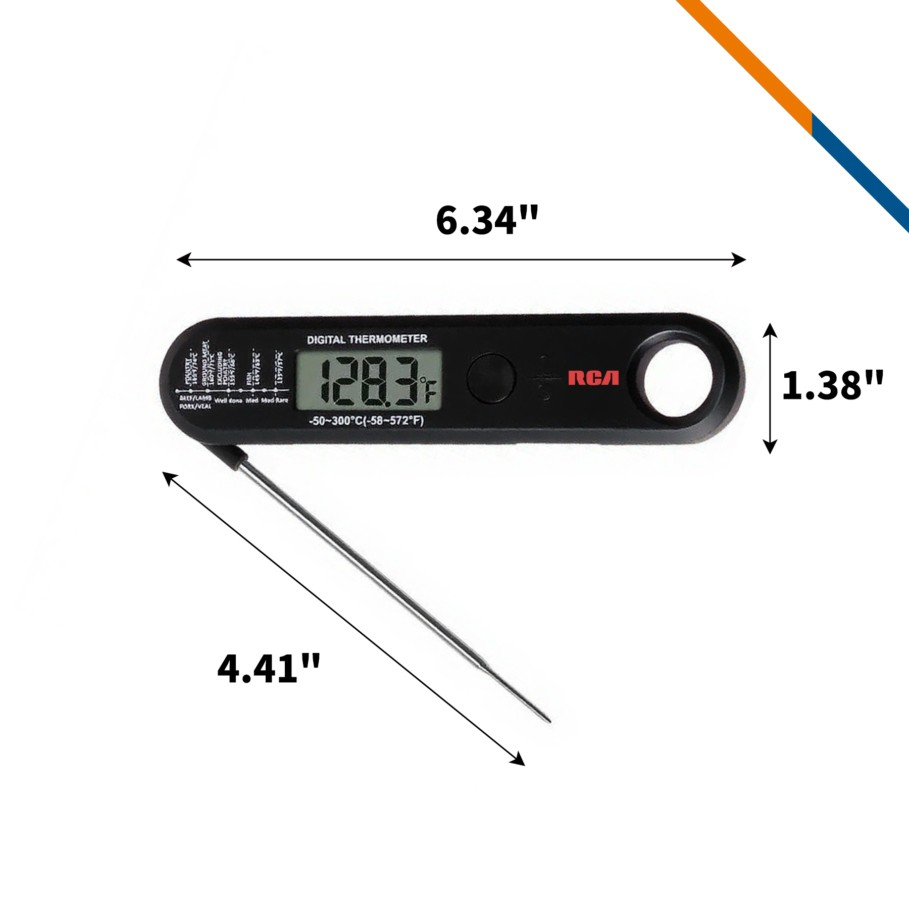 Tabitha Foldable Digital Food Thermometer 8