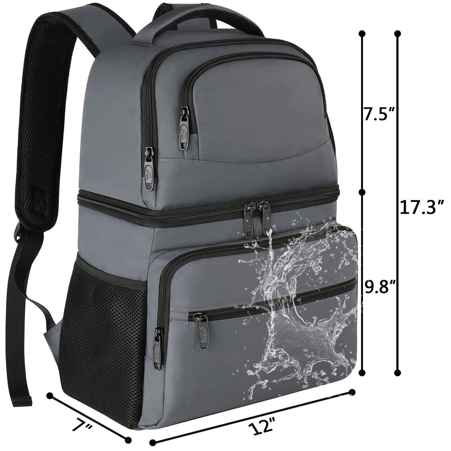 5L Durable Nylon Backpack – Fits Laptop and Cooler Bag 5