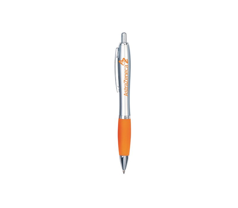 Plastic Ballpoint Pen with Grip 2