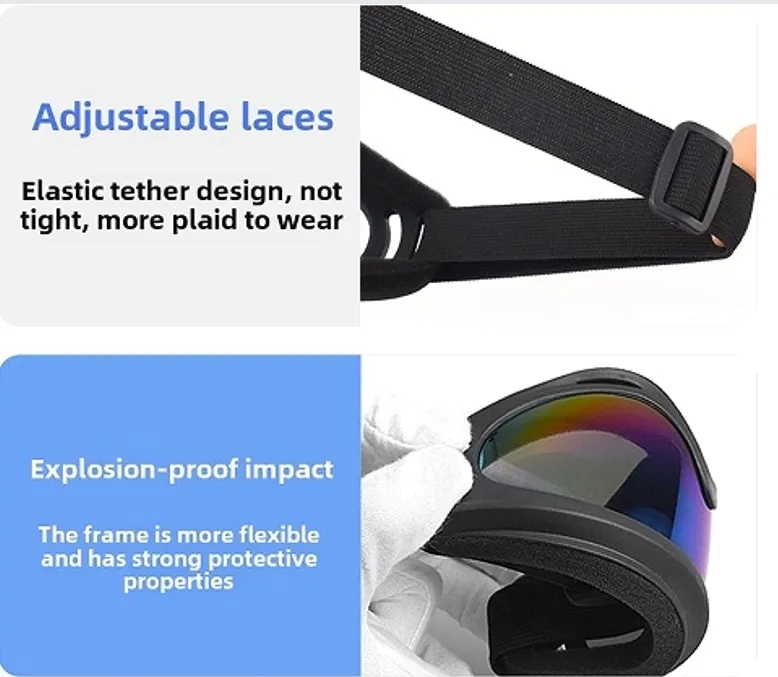 Polarized Spherical Lens Snowboard Goggles for Sunny Cloudy Conditions 1