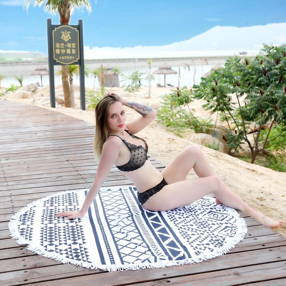 60" Round Beach Towel 3