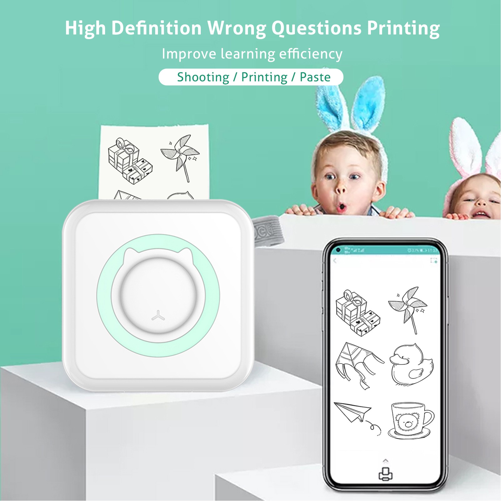 Mini Pocket Sticker Printer 3