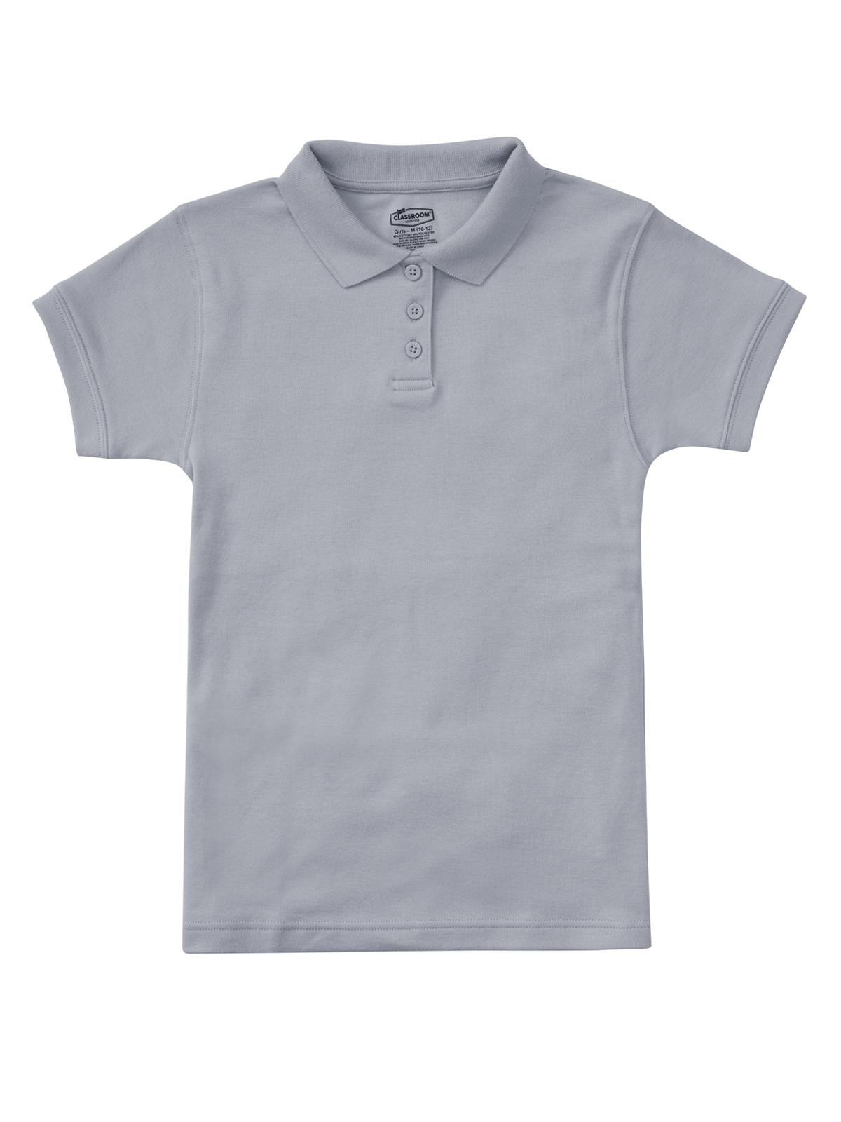 Classroom Uniforms - Girls' Short Sleeve Fitted Interlock Polo 8