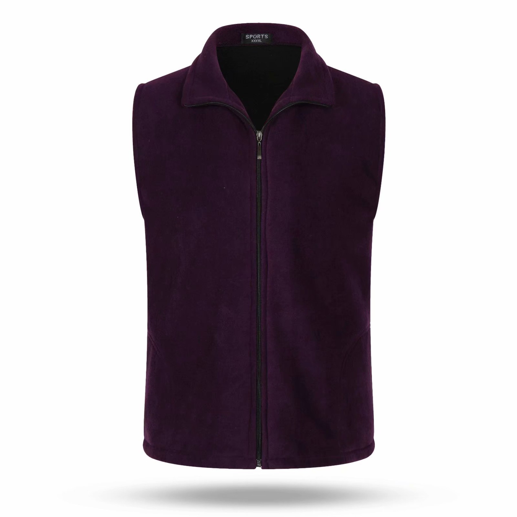 Full Zip Polar Fleece Vest 2
