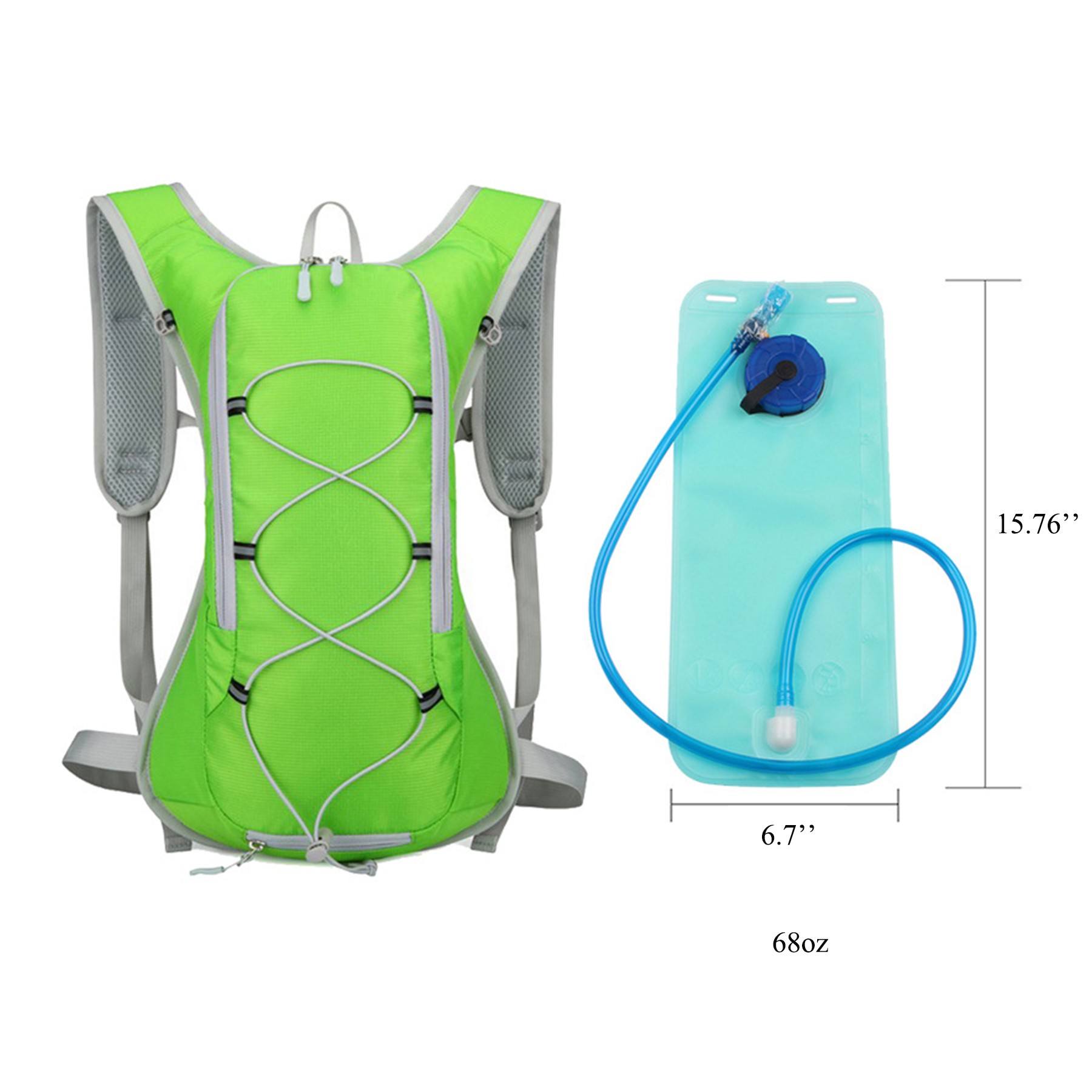 Hydration Backpack With 2L Water Bladder 2