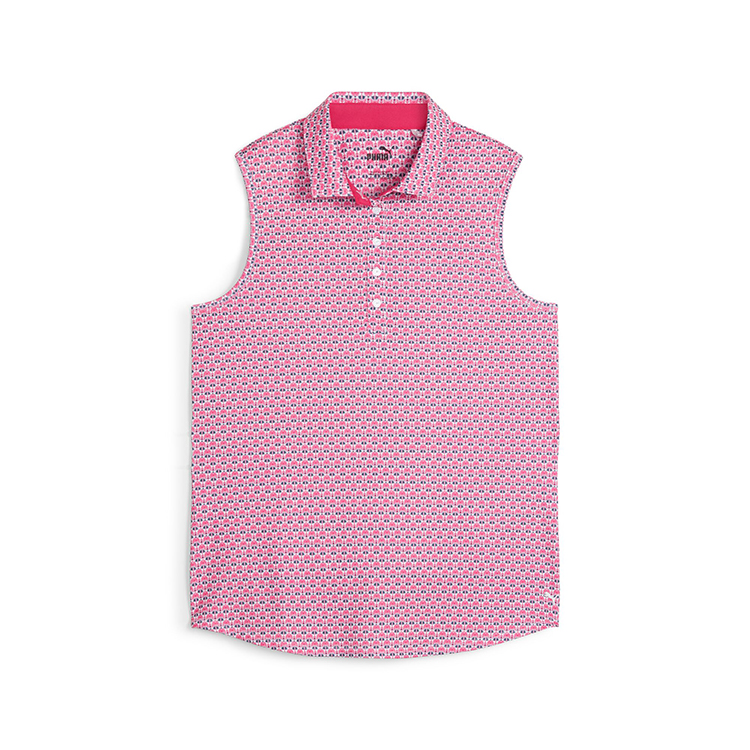 Puma Ladies Mattr Deco Sleeveless Polo 3