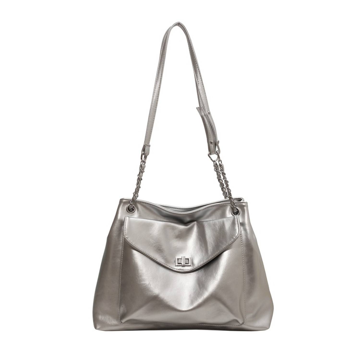 PU Leather Large Capacity Tote bag For Women, custom tote bag with logo imprint 7