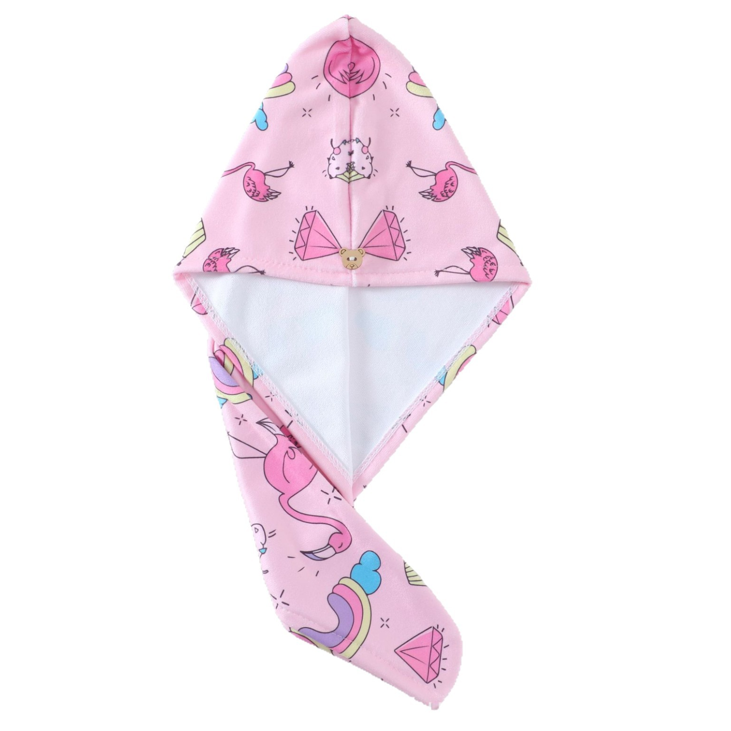 Kid's Absorbent Hair Drying Cap 13