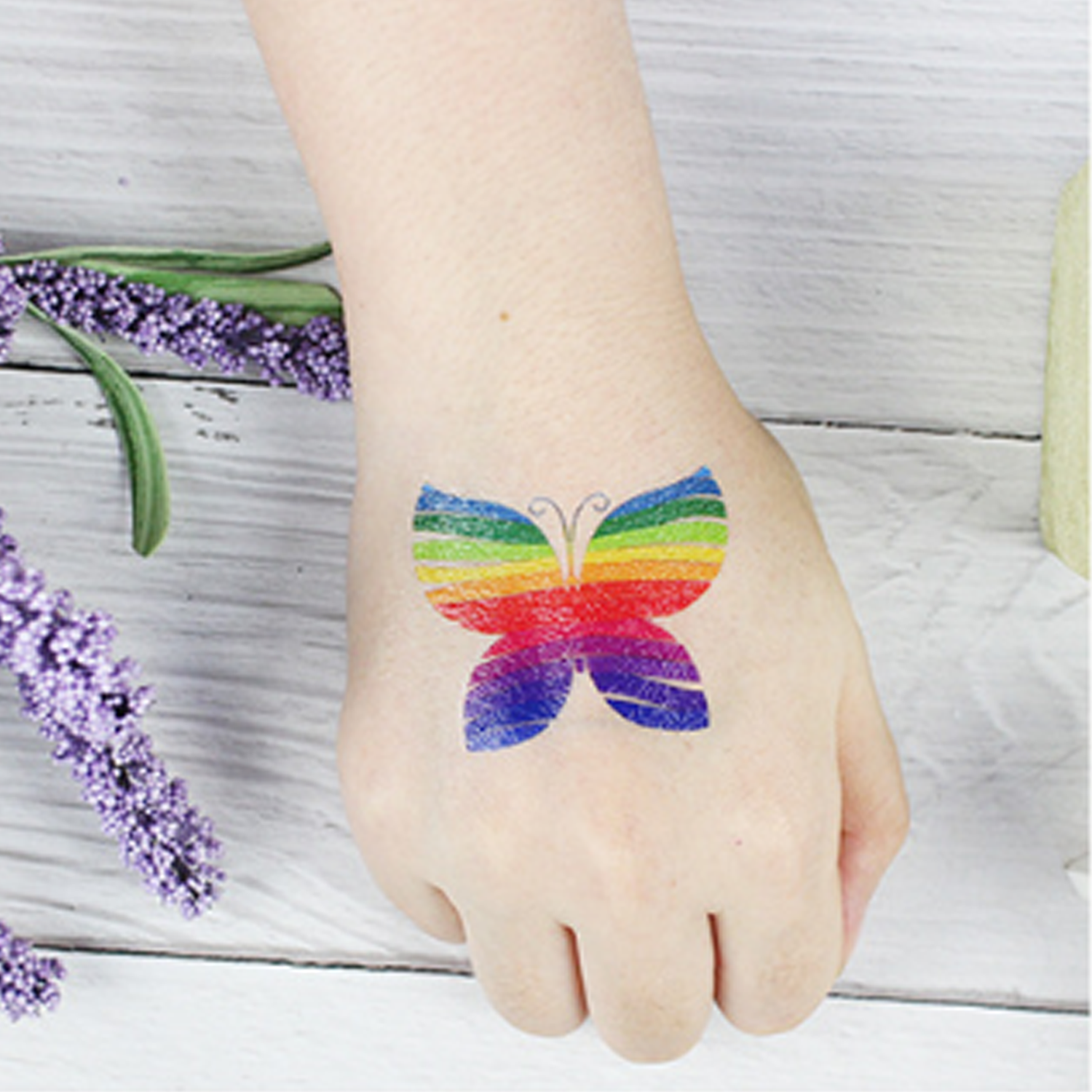 LGBT Pride Rainbow Waterproof Temporary Body Art Tattoos 5