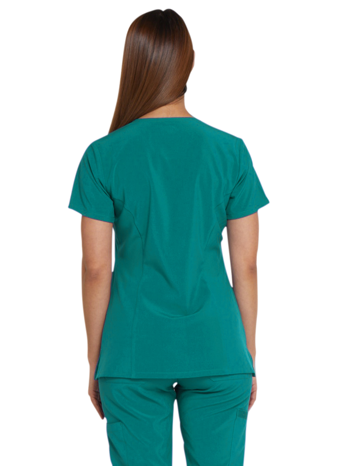 Dickies Medical - EDS Essentials - Women's 2-Pocket Contemporary V-Neck Top 45