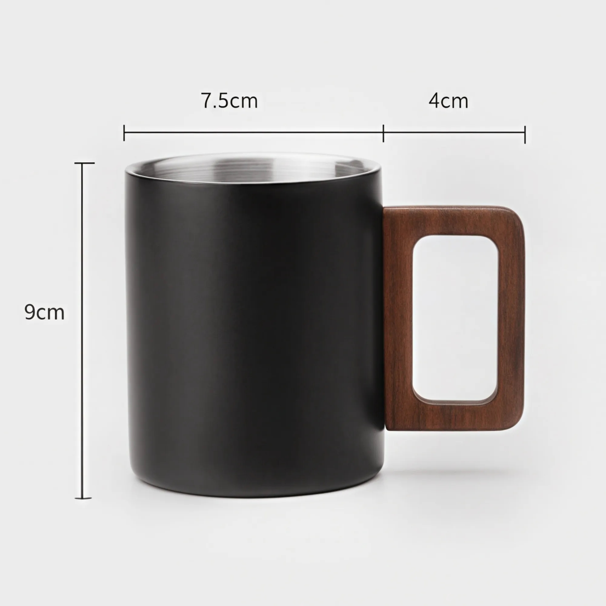 8.5 OZ 304SS Coffee Mug 6