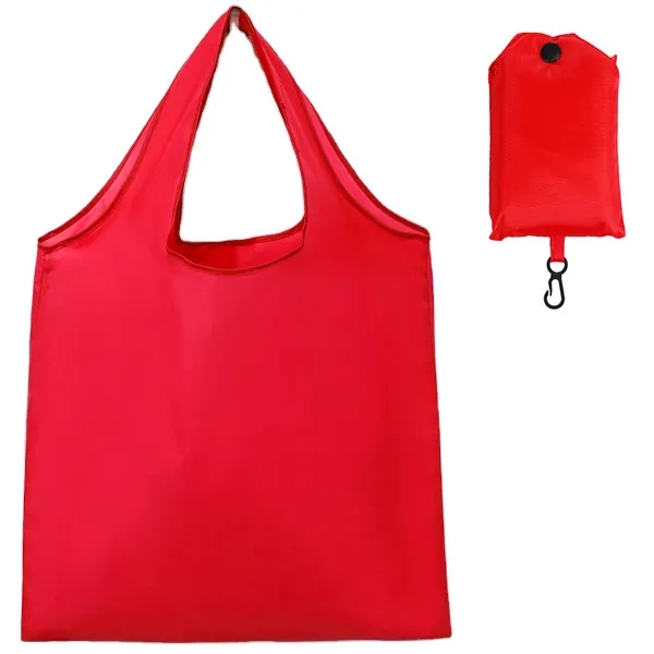 Foldable Polyester Shopping Tote In Clip Bag 5
