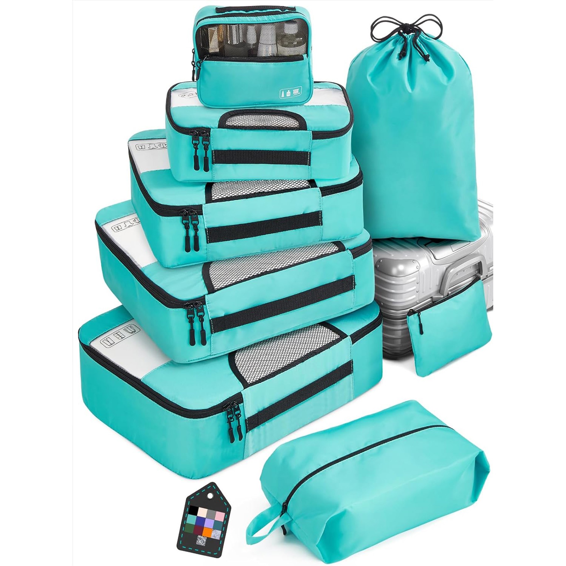6 Set Packing Cubes for Travel 5