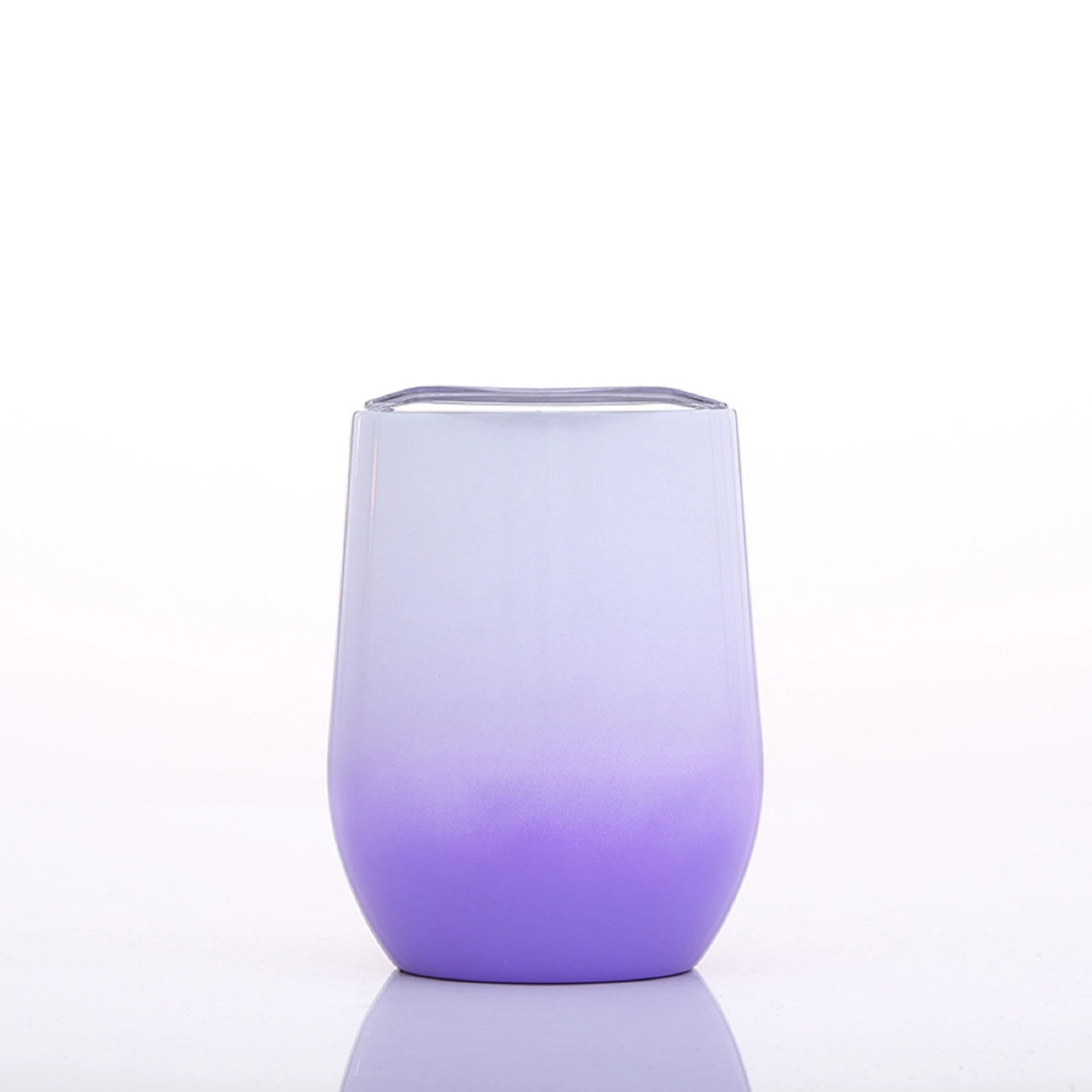 12 Oz. Stainless Steel Gradient Color Wine Tumbler 8