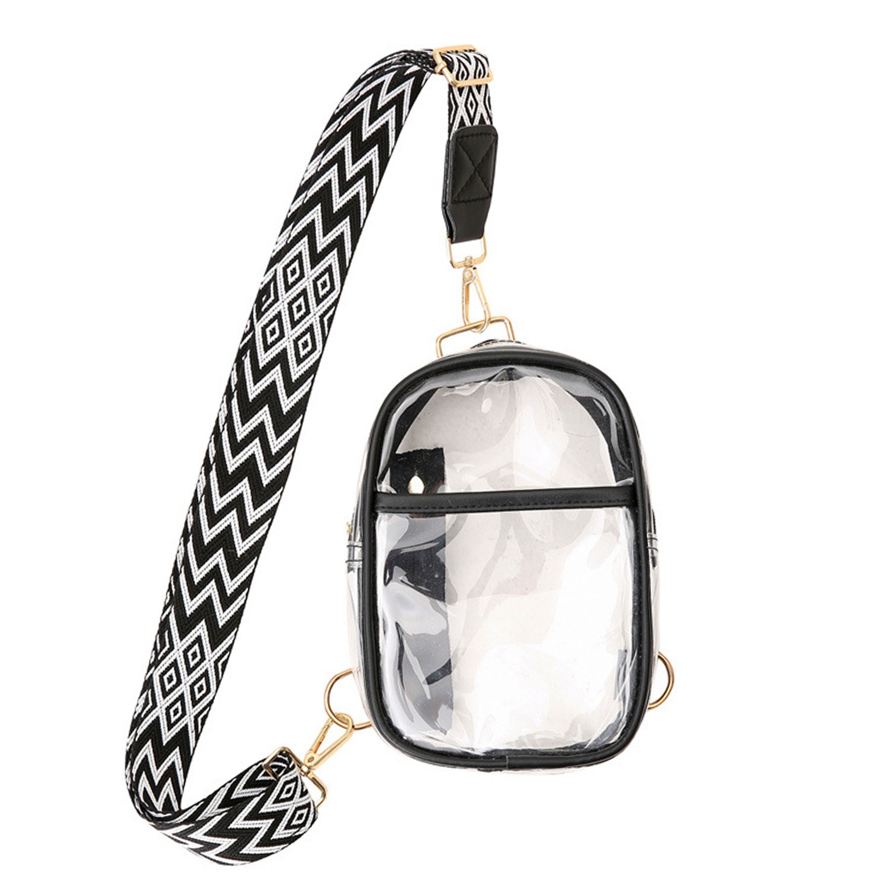 PVC Clear Sling Chest Bag 4