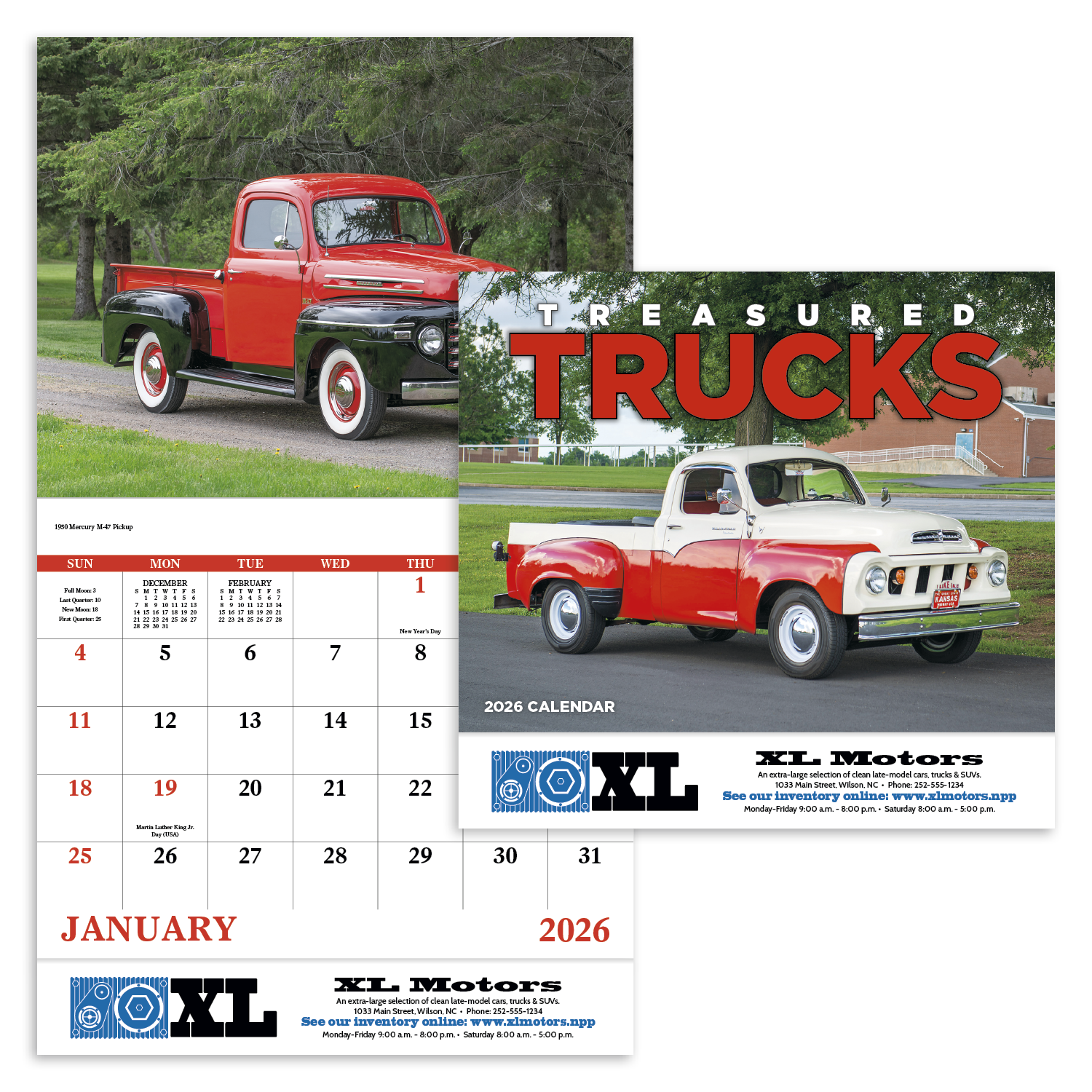 Good Value™ Treasured Trucks - Stapled Calendar 22