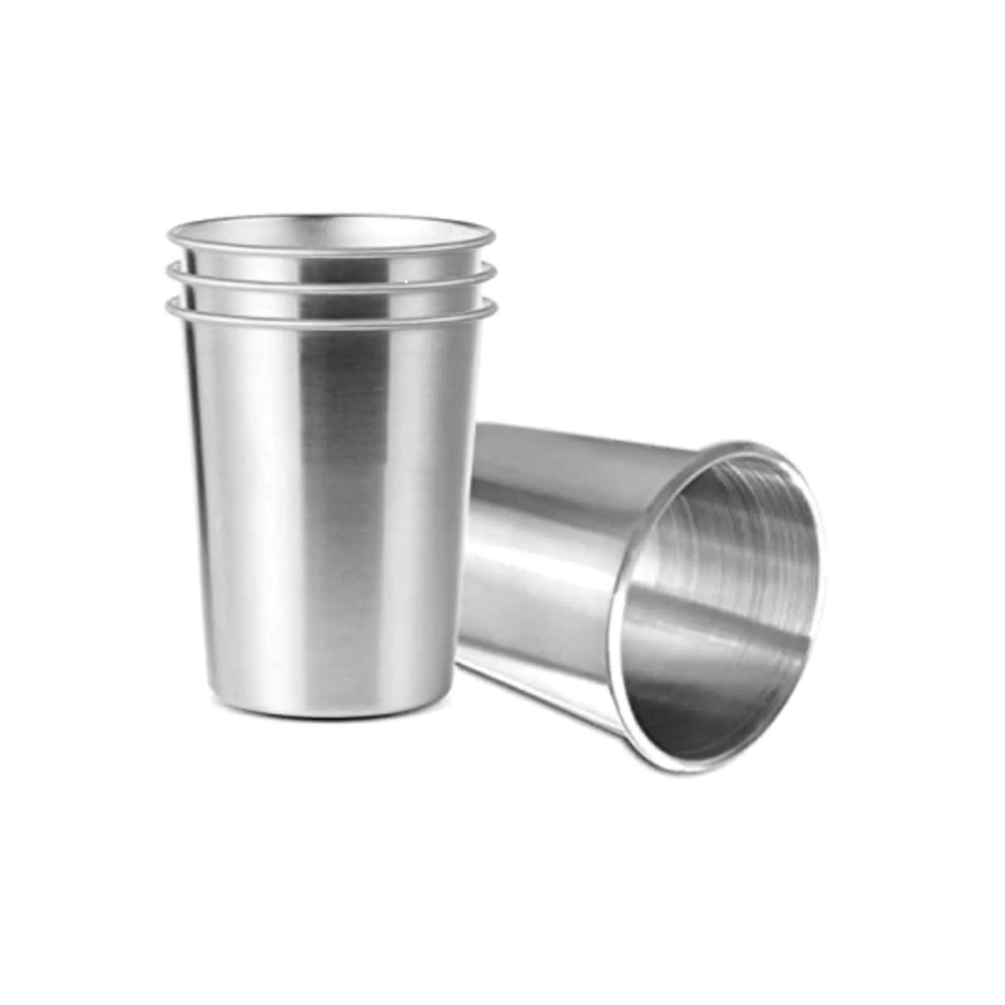 16oz Single Wall Stainless Steel Pint Cup 2