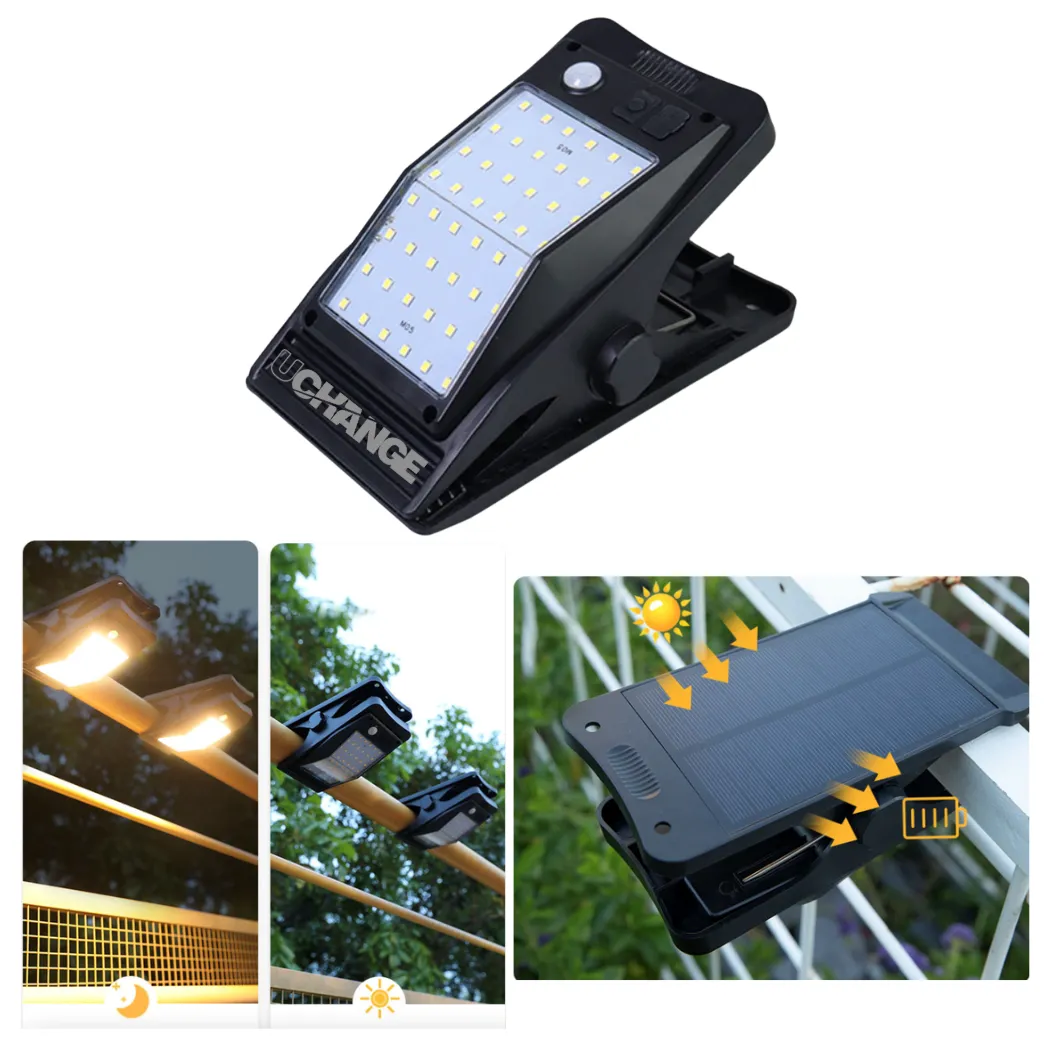 Solar Clip-On LED Security Light with Motion Sensor 4