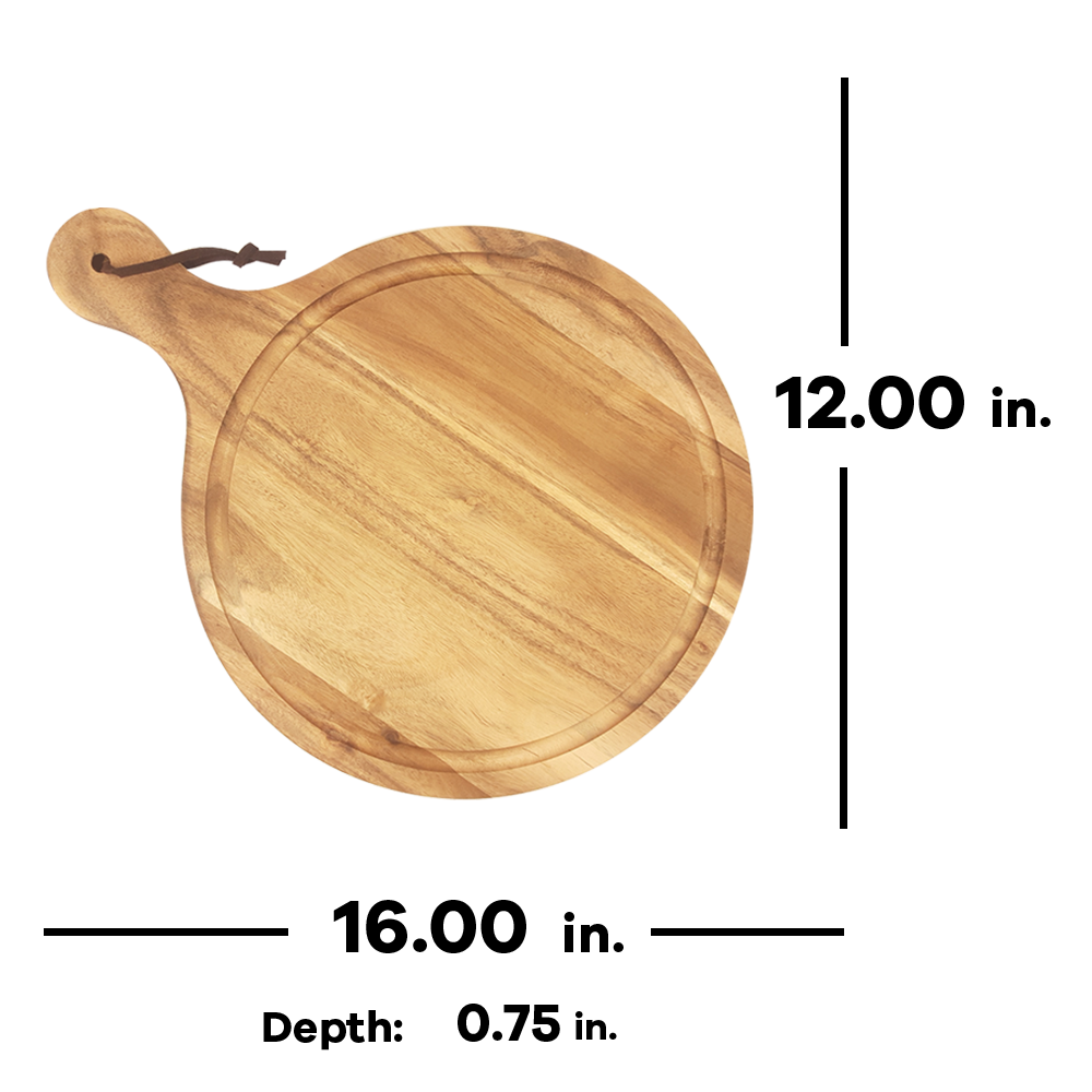 Twine Living Co Acacia Wood Artisan Cheese Paddle