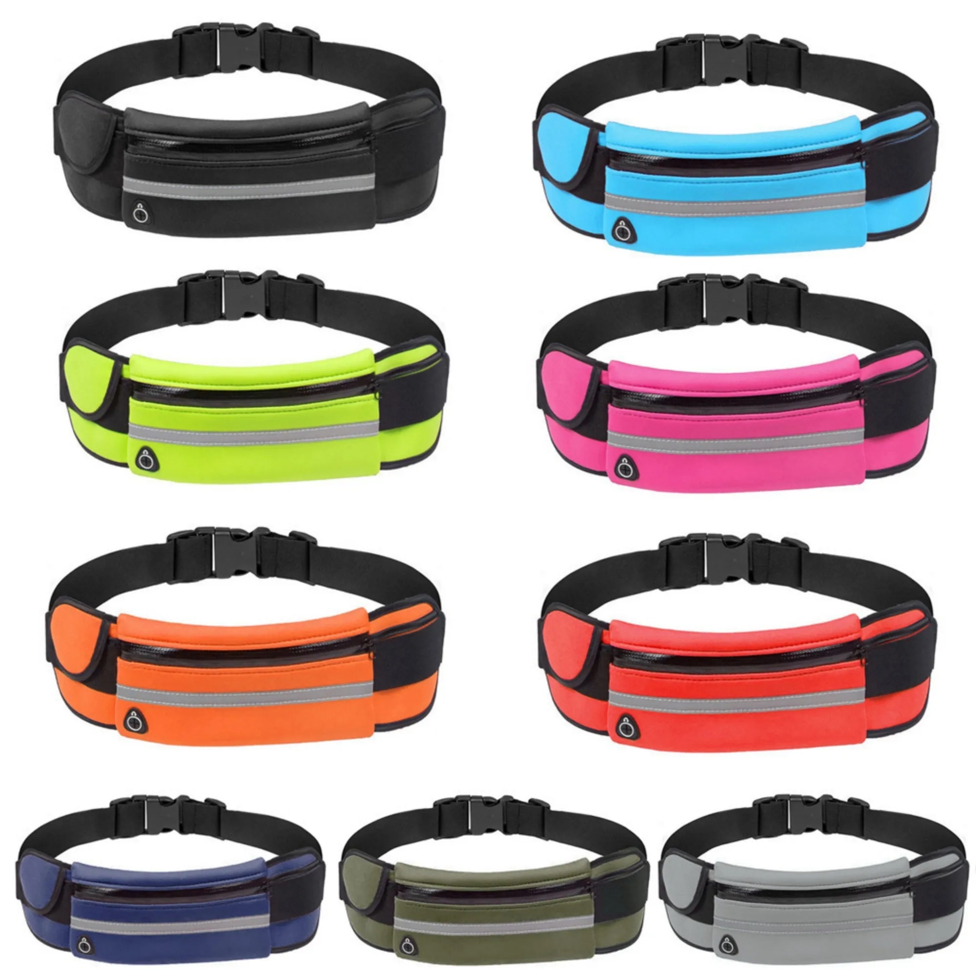 Travel Fitness Running Sport Fanny Pack Waterproof Phone Bag 3
