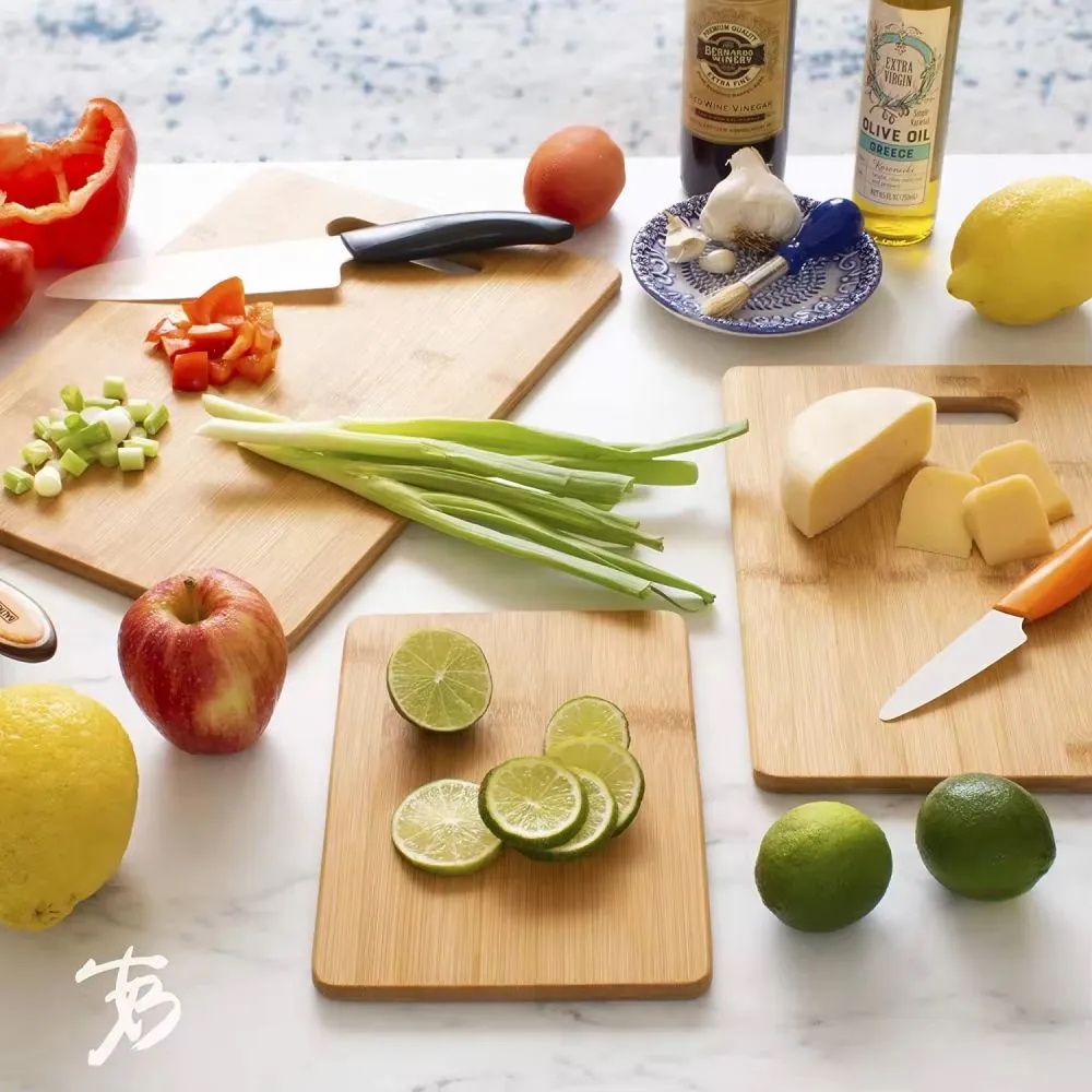 3-Piece Bamboo Cutting Board Set 3