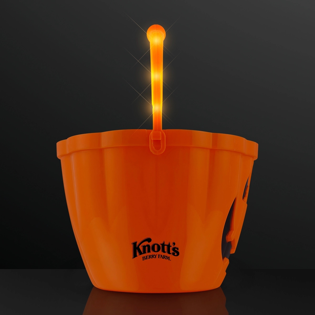 Pumpkin Light Handle Halloween Bucket 2