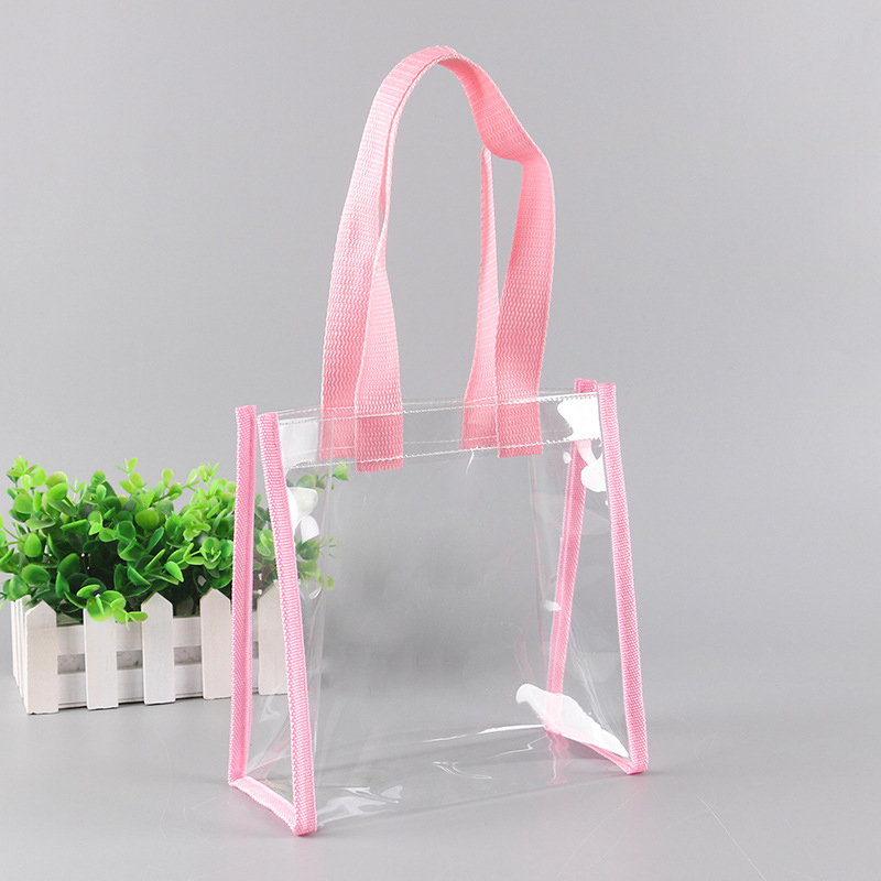 Reusable PVC Clear Tote Bag 13