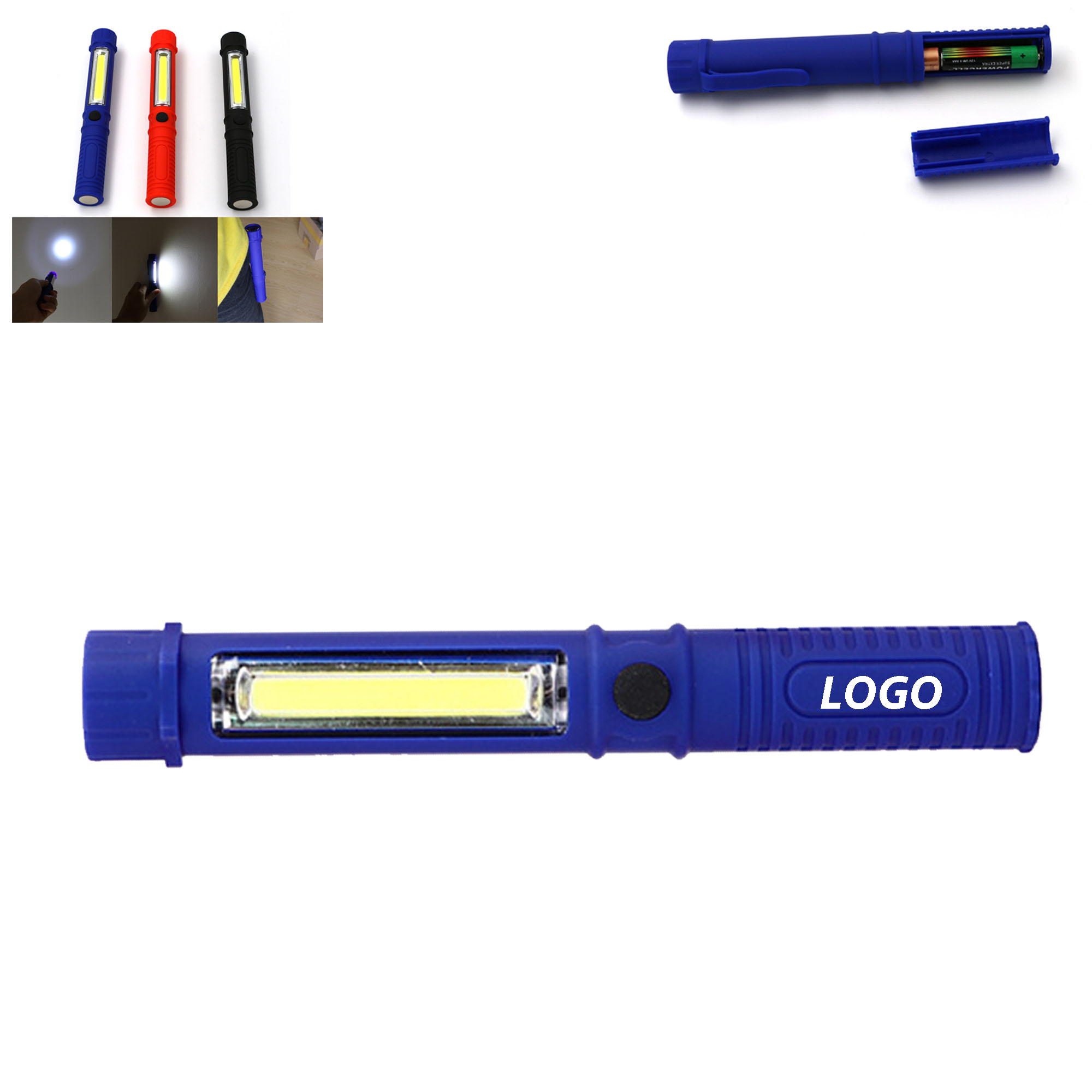 LED Mini Portable Work Light Flashlight With Your Logo 3