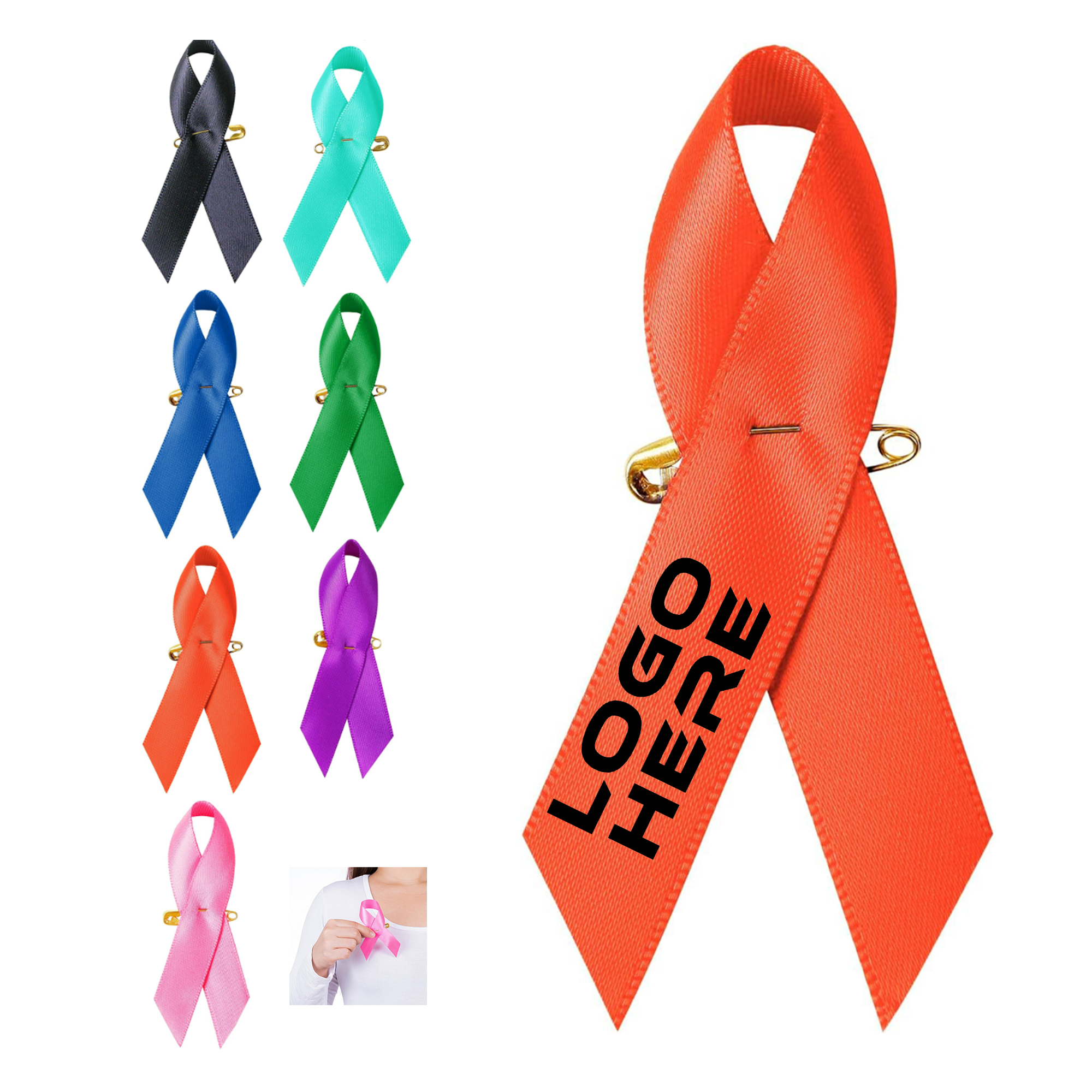 Awareness Ribbon Pin 4