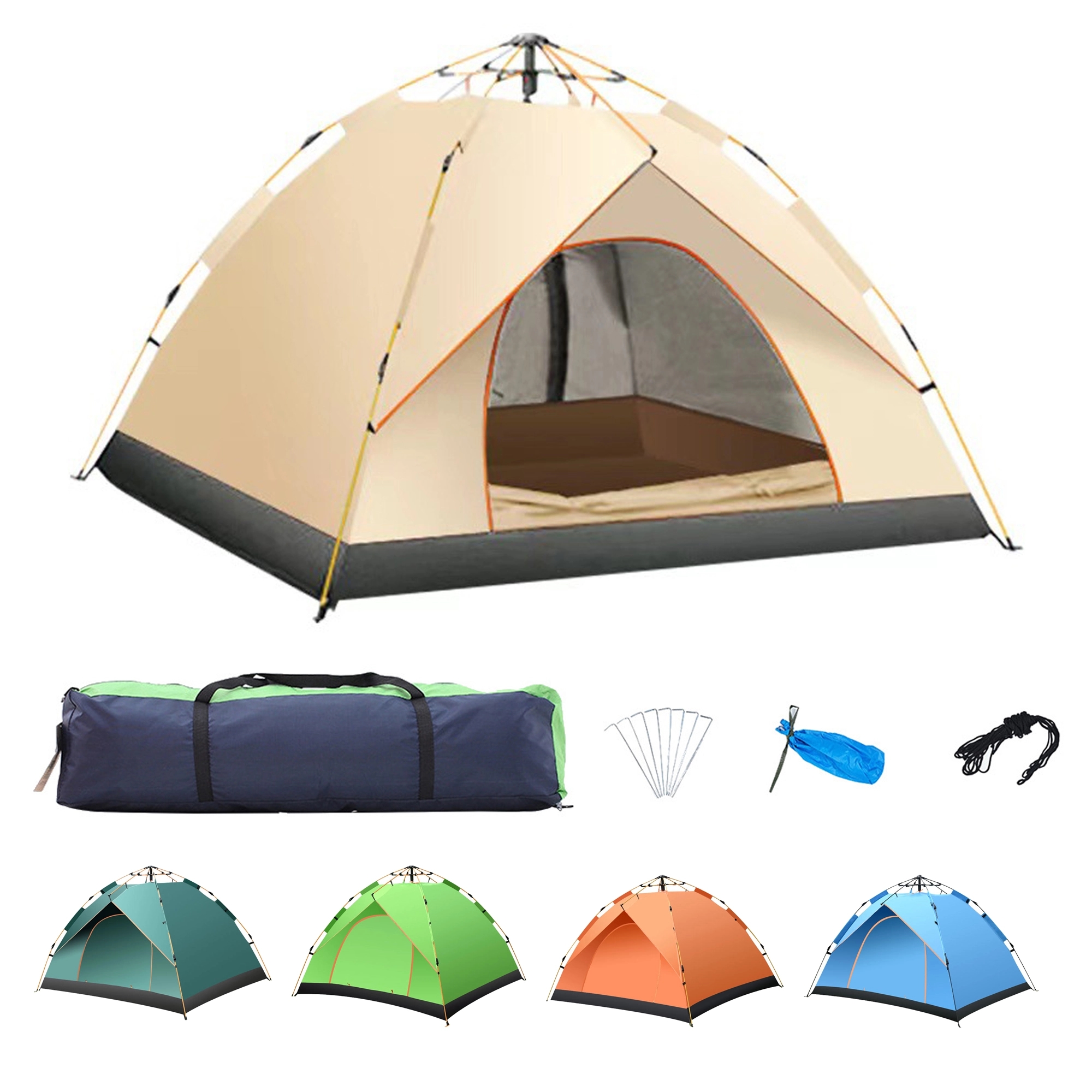 Fully Automatic Outdoor Tent MOQ 10PCS 11