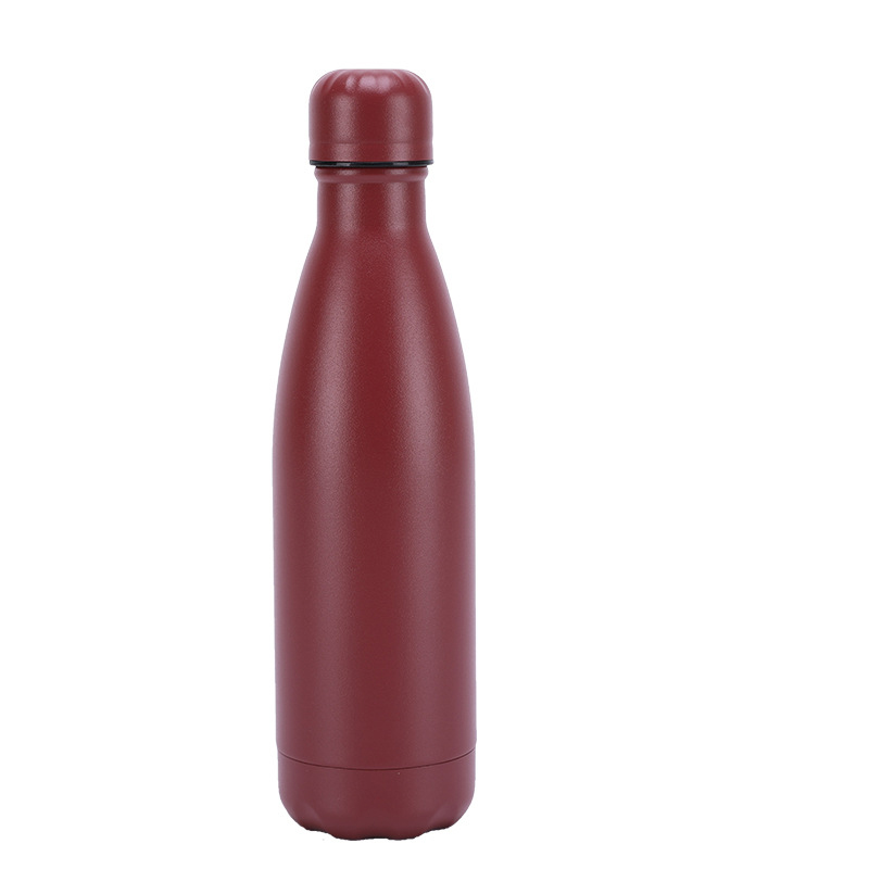 17 oz Double Wall Stainless Steel vacuum Insulated Travel Bottle with Sponge Brush 6