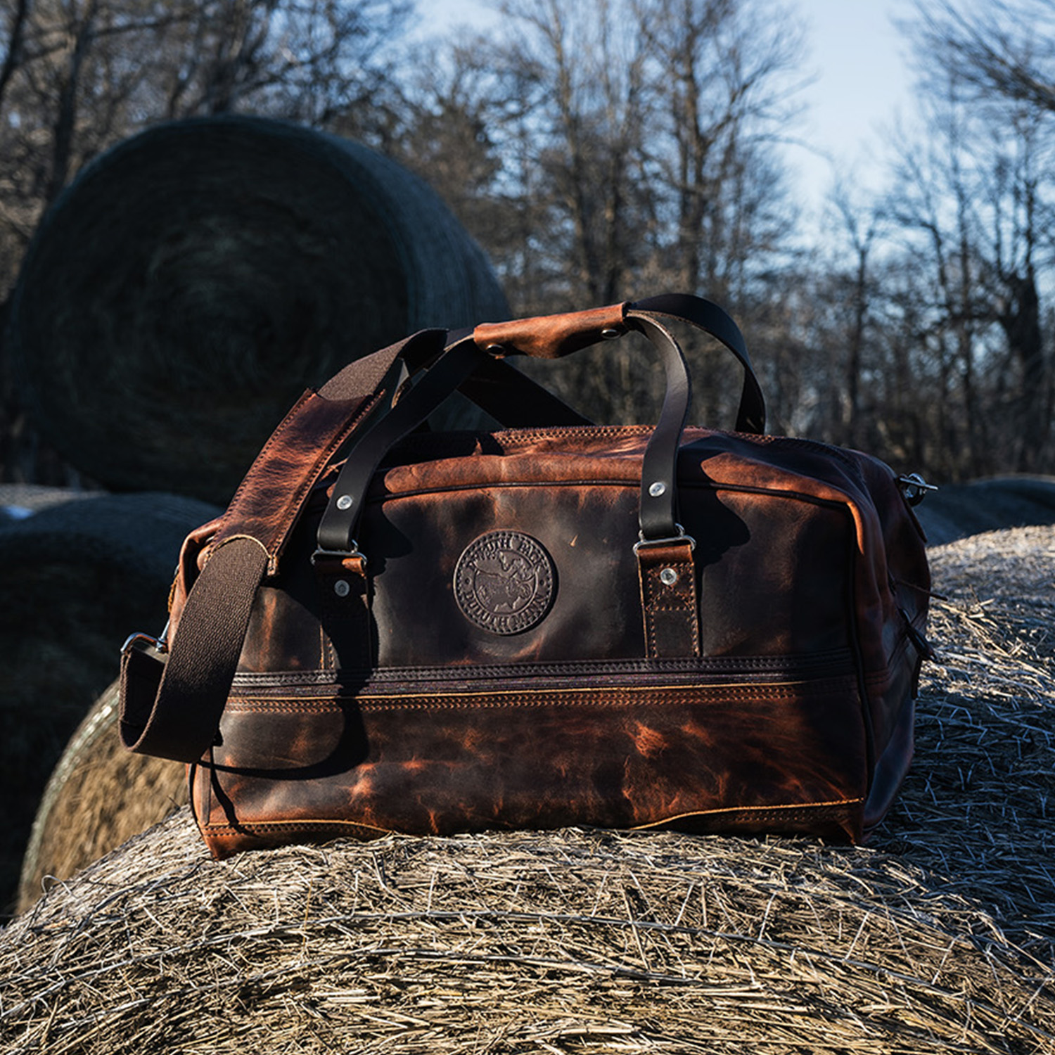 Duluth Pack™ Heritage Leather Weekender Duffel 10