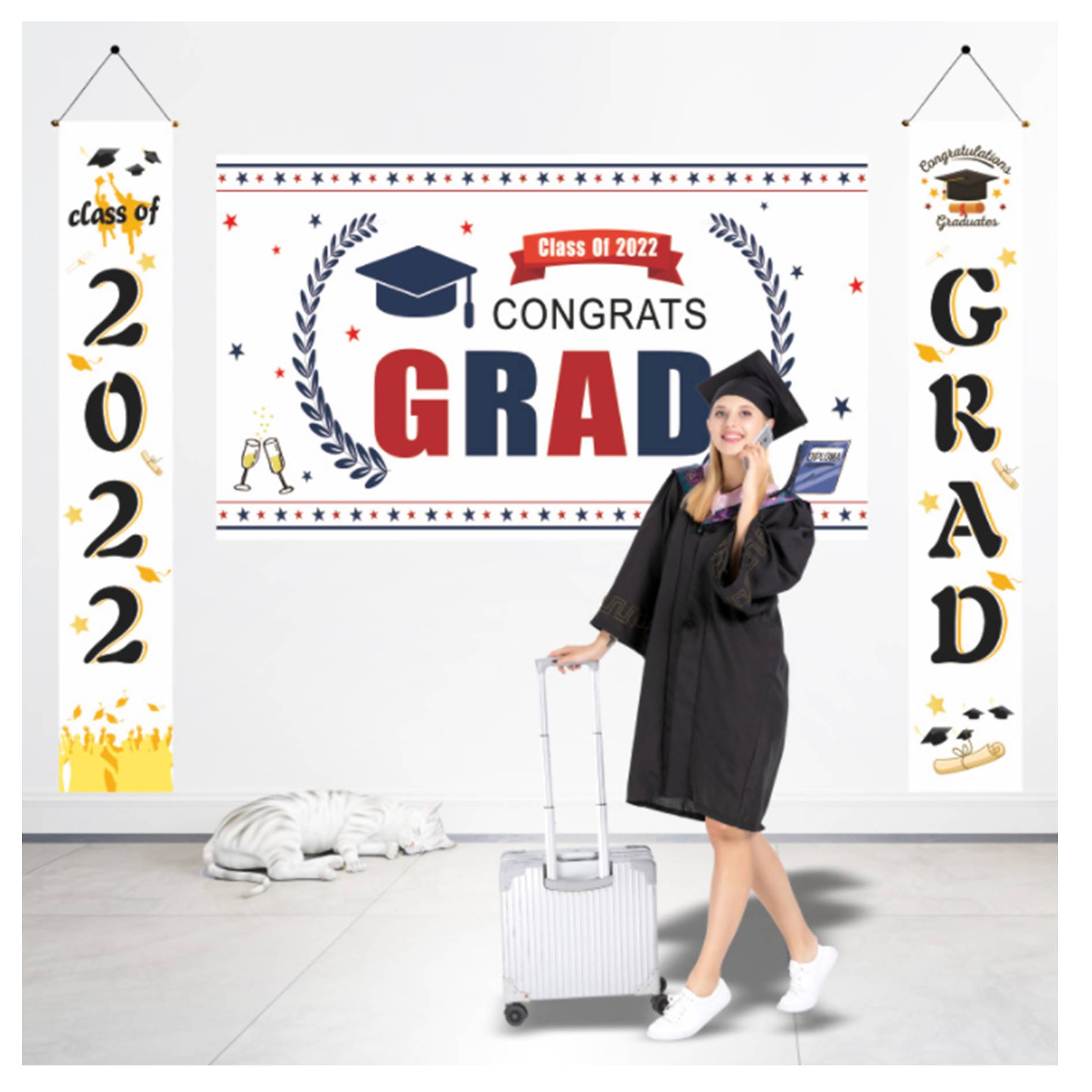 Graduation Season Banner Party Decoration 4